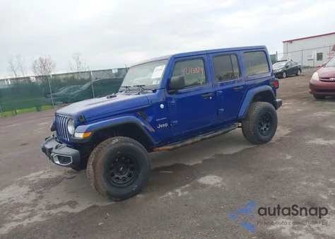 2019 Jeep Wrangler Unlimited Sahara from USA, damaged, VIN 1C4HJXEG9KW541238